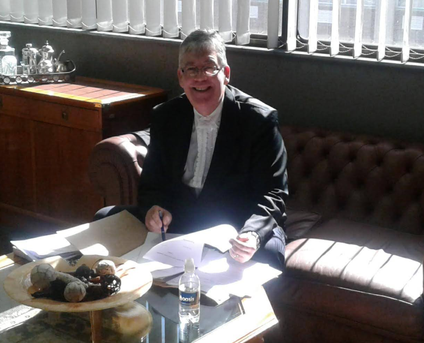 Anton Boswel, founder of AB&A, specialized in High Court, Labour Court, and CCMA litigation, with expertise in alternative dispute resolution and over 40 years of experience in labor law.